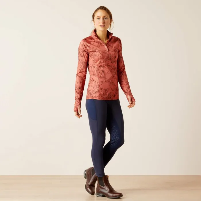Lowell 20 14 Zip Baselayer Toile Women Ariat TShirts and Tops Lowell 20 14 Zip Baselayer Toile Women Ariat TShirts and Tops