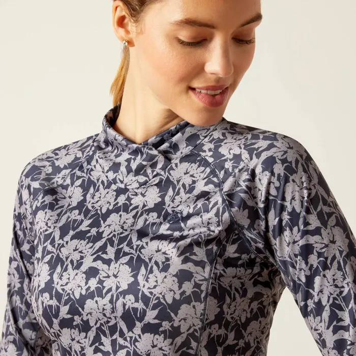 Lowell Wrap Baselayer Block Flower Women Ariat TShirts and Tops Lowell Wrap Baselayer Block Flower Women Ariat TShirts and Tops