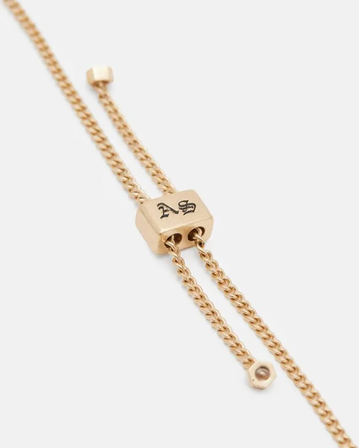 Lucila Two Tone Pendant Necklace Wrm Braswrm Slver Women AllSaints Jewelry