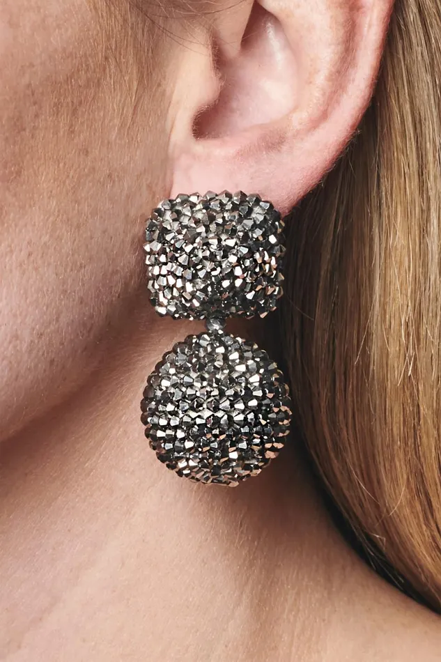 Lydia Earrings 8211 Metallic Beads Women Sachin and Babi Earrings