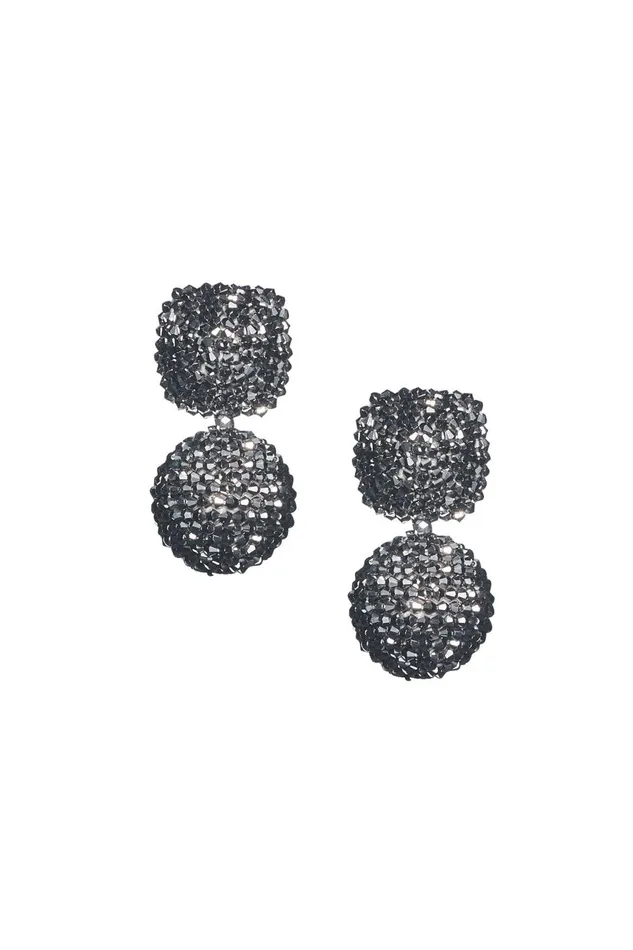 Lydia Earrings 8211 Metallic Beads Women Sachin and Babi Earrings Lydia Earrings 8211 Metallic Beads Women Sachin and Babi Earrings