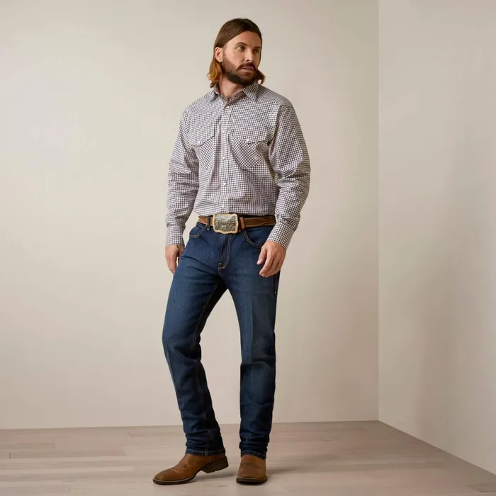 M1 Vintage Hansen Straight Jean Clayton Men Ariat Denim M1 Vintage Hansen Straight Jean Clayton Men Ariat Denim