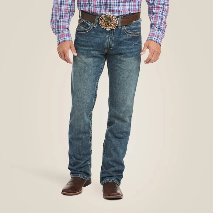M4 Low Rise Boundary Boot Cut Jean Gulch Men Ariat Denim