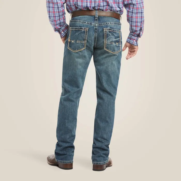 M4 Low Rise Boundary Boot Cut Jean Gulch Men Ariat Denim M4 Low Rise Boundary Boot Cut Jean Gulch Men Ariat Denim