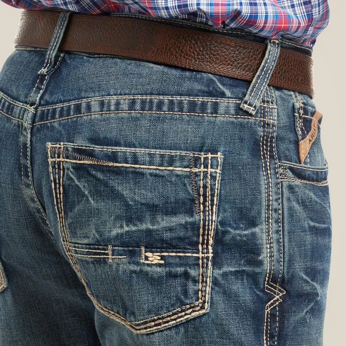 M4 Low Rise Boundary Boot Cut Jean Gulch Men Ariat Denim M4 Low Rise Boundary Boot Cut Jean Gulch Men Ariat Denim