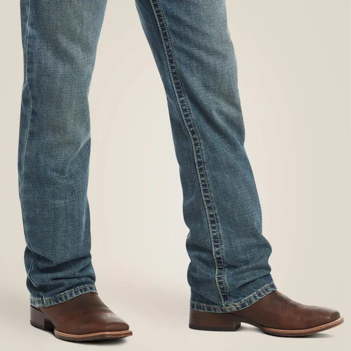 M4 Low Rise Boundary Boot Cut Jean Gulch Men Ariat Denim M4 Low Rise Boundary Boot Cut Jean Gulch Men Ariat Denim