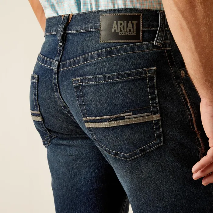 M4 Relaxed Ferrin Boot Cut Jean Colman Men Ariat Denim M4 Relaxed Ferrin Boot Cut Jean Colman Men Ariat Denim