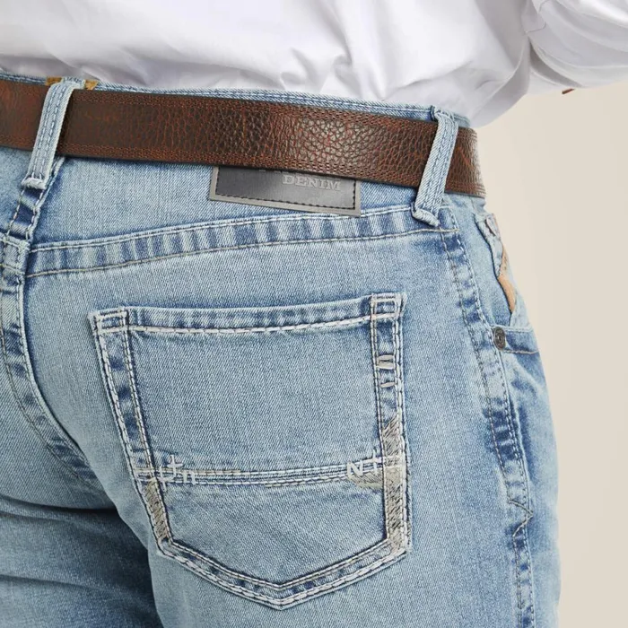 M5 Slim Stirling Stretch Stackable Straight Leg Jean Nolin Men Ariat Denim M5 Slim Stirling Stretch Stackable Straight Leg Jean Nolin Men Ariat Denim