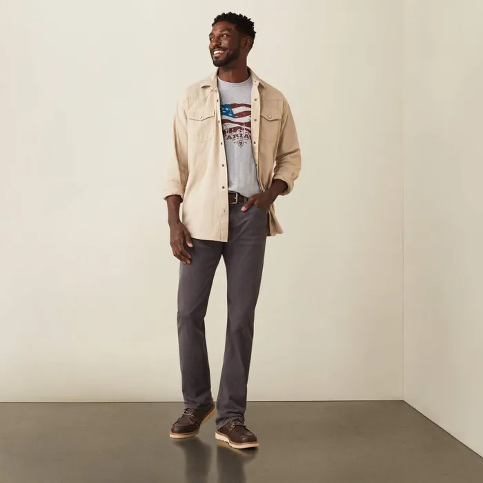 M7 Grizzly Straight Jean Charcoal Men Ariat Denim M7 Grizzly Straight Jean Charcoal Men Ariat Denim