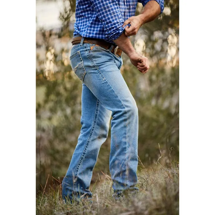 M7 Slim Stretch Julian Straight Jean Hartwell Men Ariat Denim M7 Slim Stretch Julian Straight Jean Hartwell Men Ariat Denim