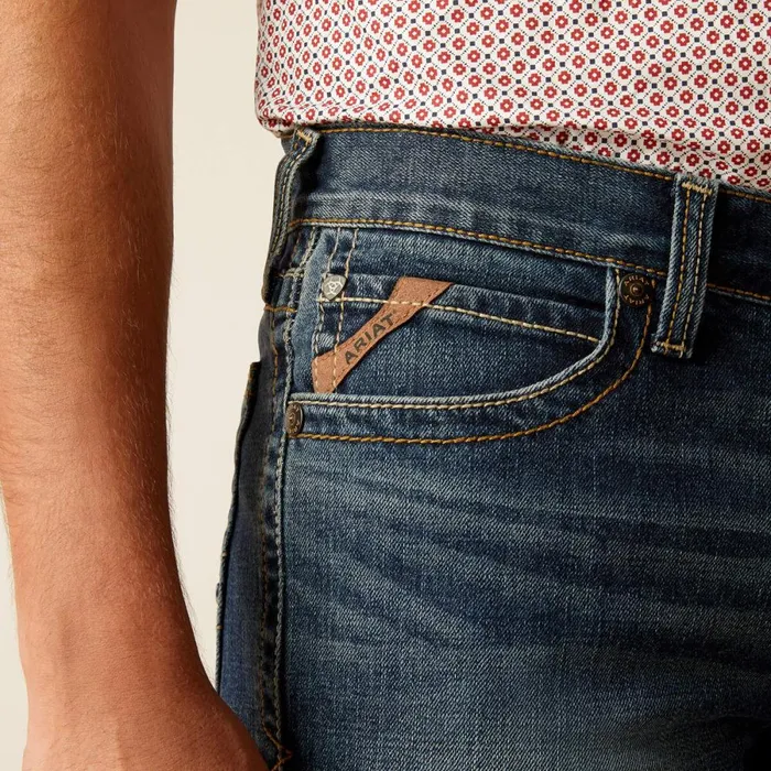 M7 Slim Torrington Straight Leg Jean Travis Men Ariat Denim M7 Slim Torrington Straight Leg Jean Travis Men Ariat Denim