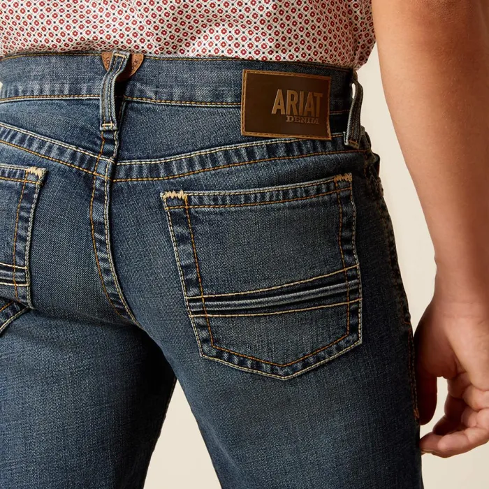M7 Slim Torrington Straight Leg Jean Travis Men Ariat Denim M7 Slim Torrington Straight Leg Jean Travis Men Ariat Denim