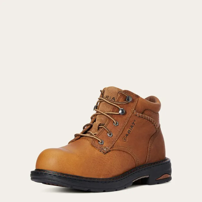 Macey Composite Toe Work Boot Dark Peanut Women Ariat Work Boots and Shoes