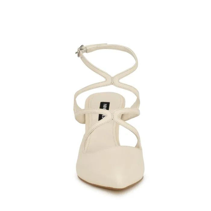Maes Dress Pumps Ivory Leather Women Nine West Pumps Maes Dress Pumps Ivory Leather Women Nine West Pumps