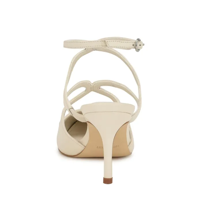 Maes Dress Pumps Ivory Leather Women Nine West Pumps Maes Dress Pumps Ivory Leather Women Nine West Pumps