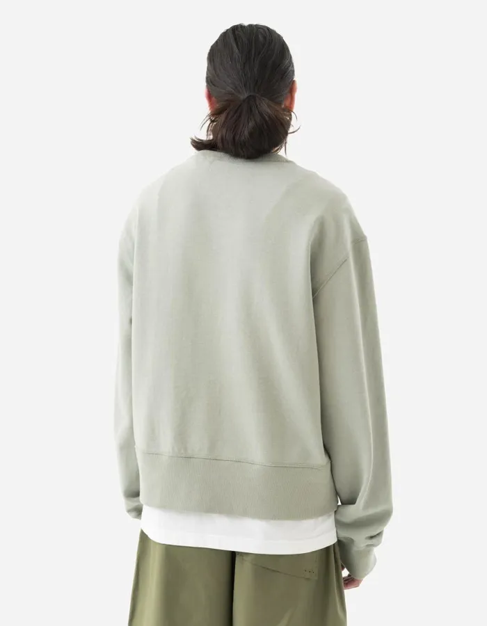 Maharishi Crew Sweats 5248 Dragon Map Vintage Crew Sweat Sage 8211 Men