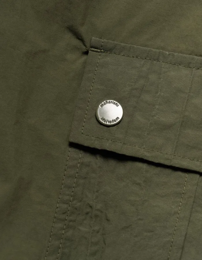 Maharishi Hakama Pants 5283 Asym Cargo Hakama Pants WR Olive 8211 Men