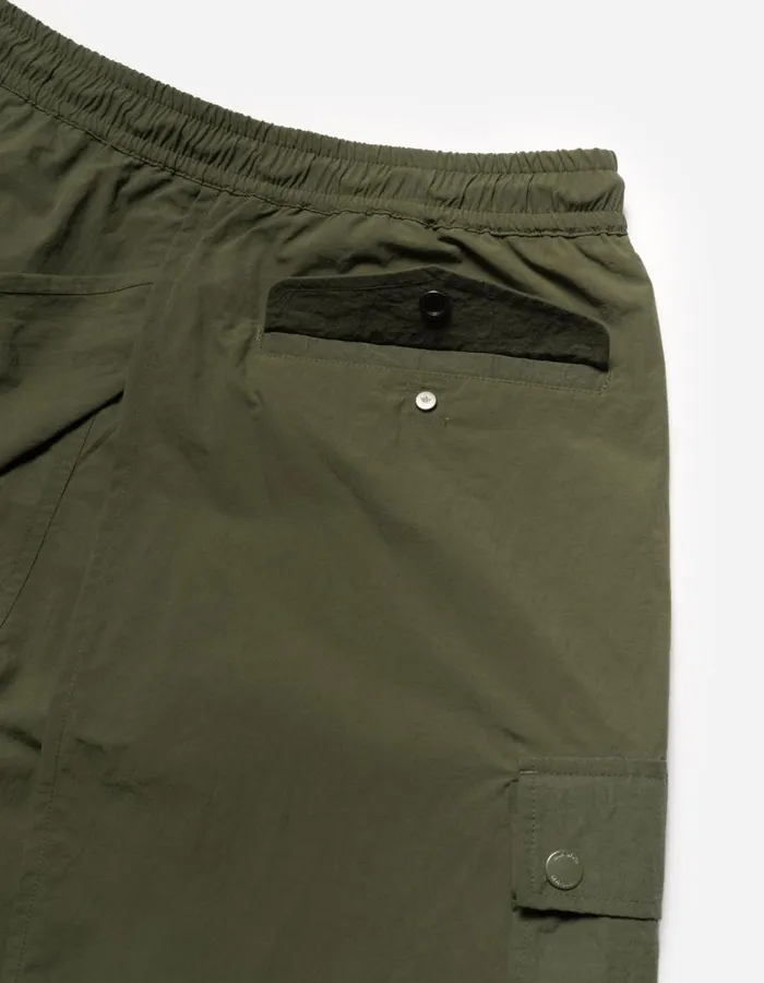 Maharishi Hakama Pants 5283 Asym Cargo Hakama Pants WR Olive 8211 Men