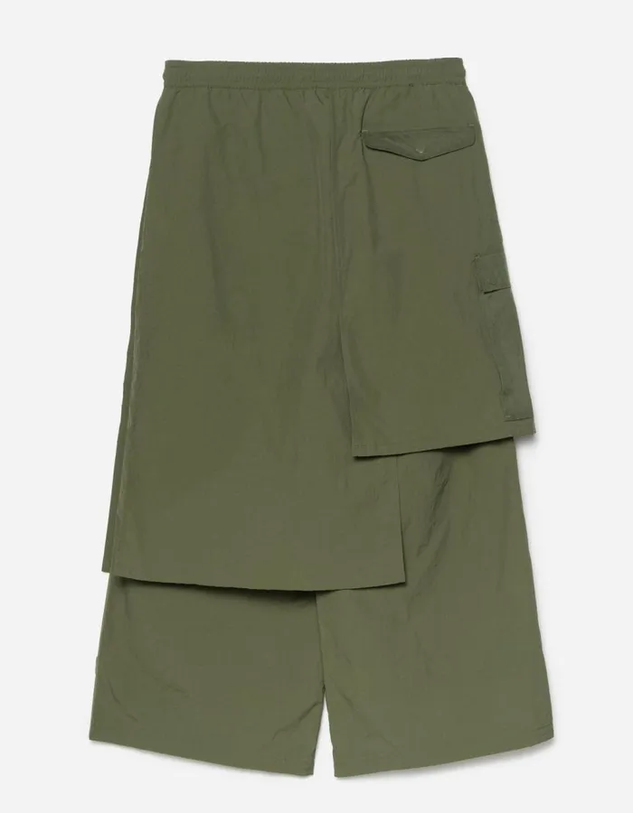 Maharishi Hakama Pants 5283 Asym Cargo Hakama Pants WR Olive 8211 Men