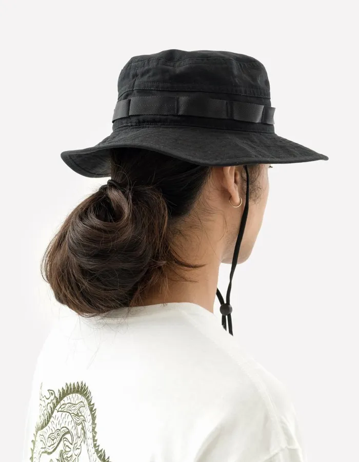 Maharishi Hats 5218 Cordura Simtex WR Boonie Hat Black 8211 Men