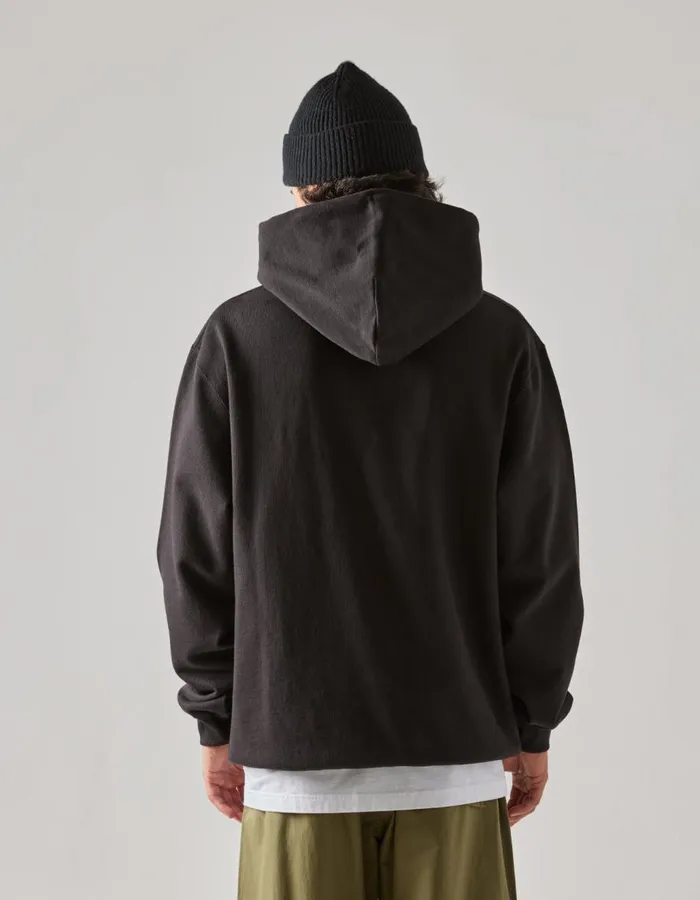 Maharishi Hooded Sweats 4622 Maharishi Organic Hooded Sweat Black 8211 Men