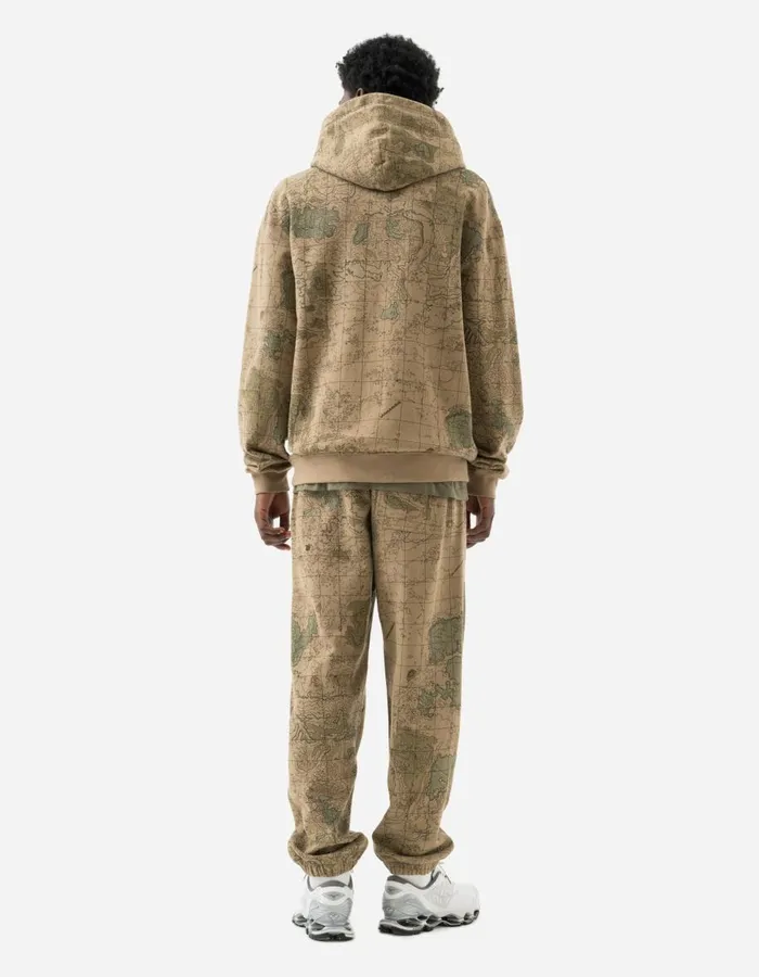 Maharishi Hooded Sweats 5228 Contour Hooded Sweat Desert 8211 Men
