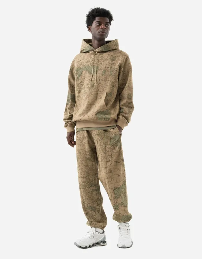 Maharishi Hooded Sweats 5228 Contour Hooded Sweat Desert 8211 Men