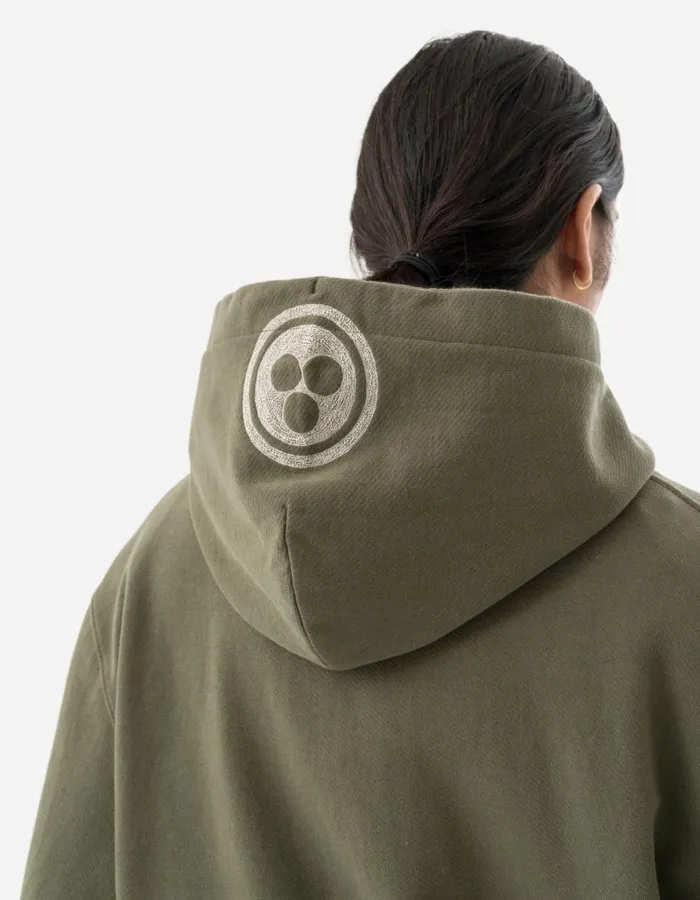 Maharishi Hooded Sweats 5321 Peace Dove Hooded Sweat Olive OG107F 8211 Men