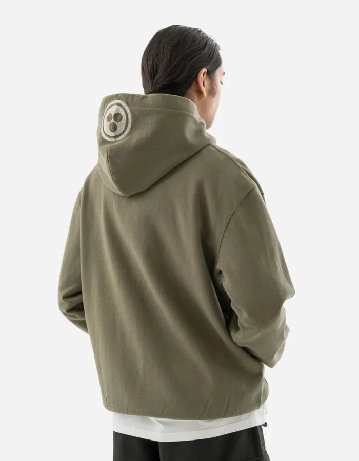 Maharishi Hooded Sweats 5321 Peace Dove Hooded Sweat Olive OG107F 8211 Men