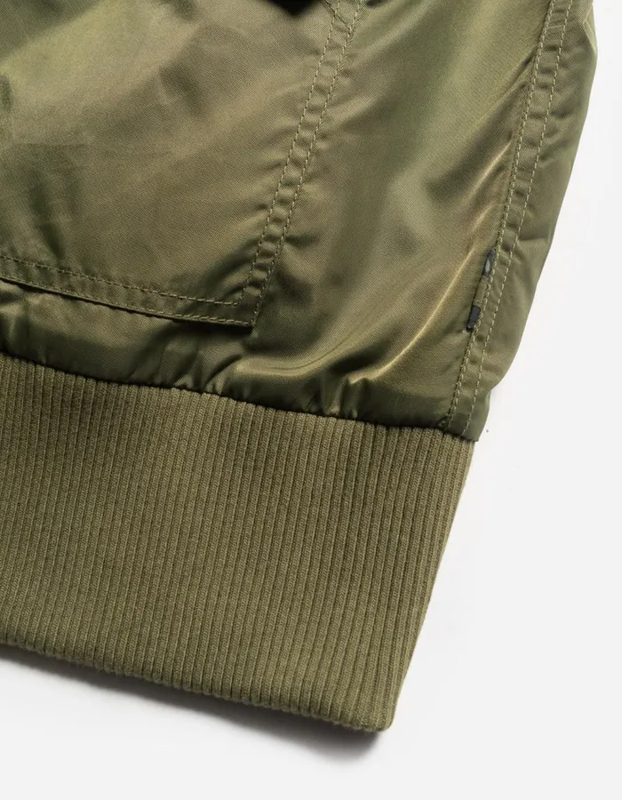 Maharishi Kimonos 5257 Fleece CWU Flight Kimono OliveEcru 8211 Men