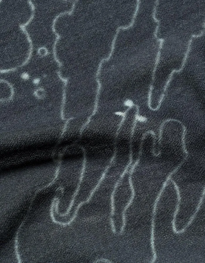 Maharishi Scarves 5139 Maha Basquiat Pashmina Black 8211 Men