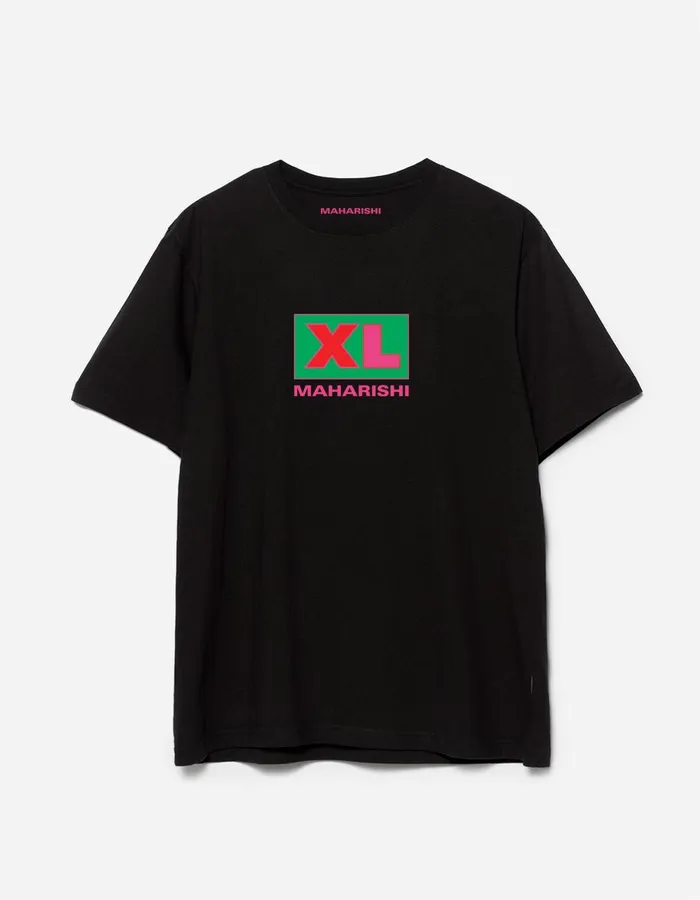 Maharishi Short Sleeve TShirts 1410 Fete De La Musique TShirt Black 8211 Men