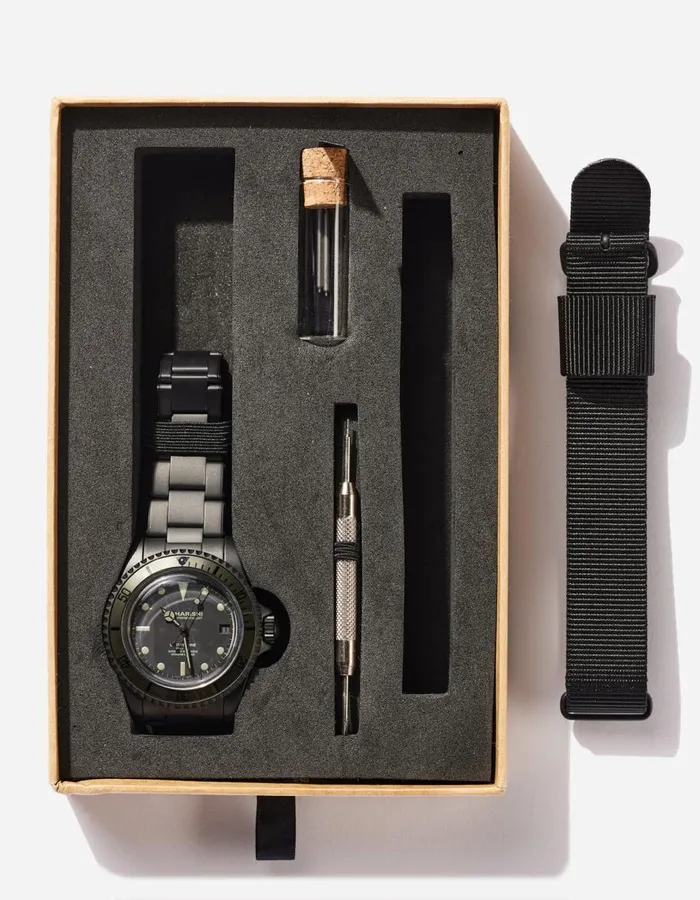 Maharishi Watches and Jewellery 1120 Stealth Marine Watch Subdued Olive 8211 Men