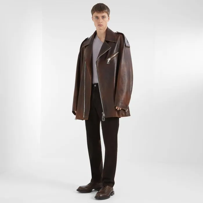 Man Brown Leather Lace Ups Brown Fendi Lace Ups and Boots