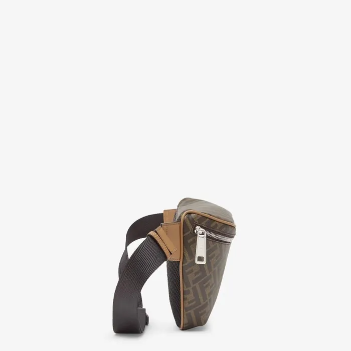 Man Multicolour Leather Belt Bag Multicolour Fendi Belt Bags