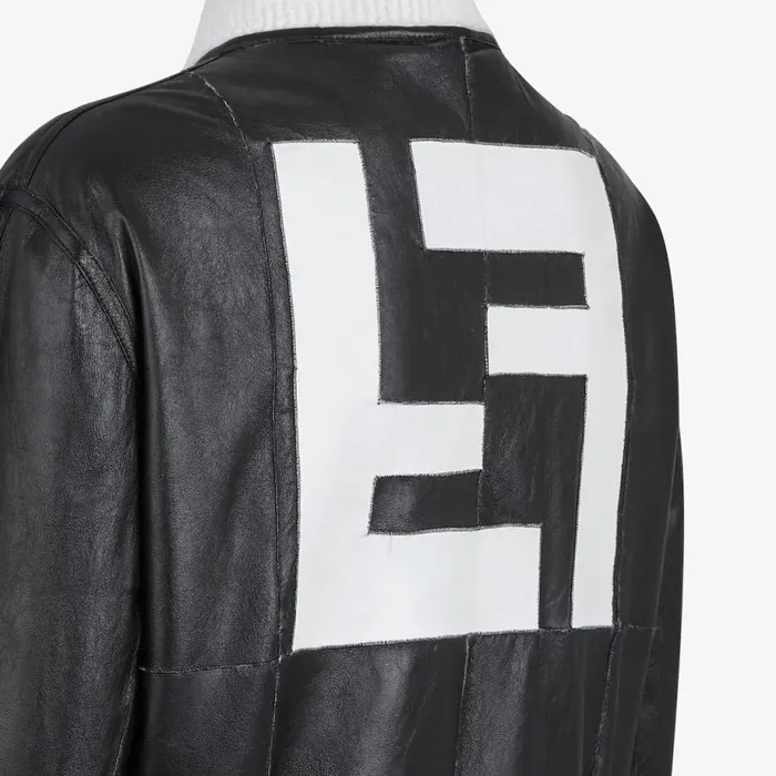 Man White Mink Bomber White Fendi Coats and Outerwear