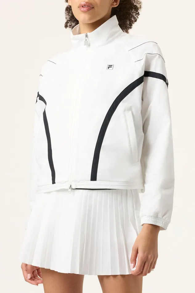 Matching Sets Women Fila Tennis Jacket 110 Off White Matching Sets Women Fila Tennis Jacket 110 Off White