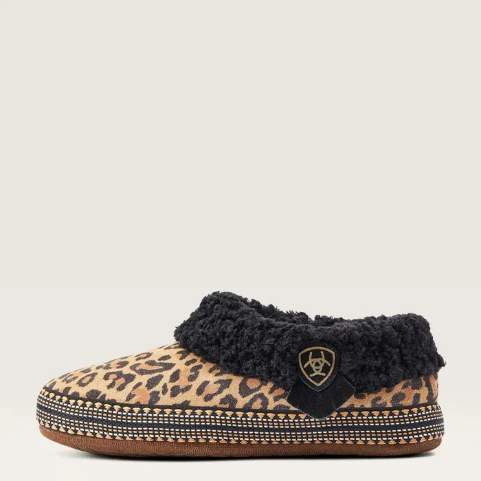 Melody Slipper Leopard Print Suede Women Ariat Slippers Melody Slipper Leopard Print Suede Women Ariat Slippers