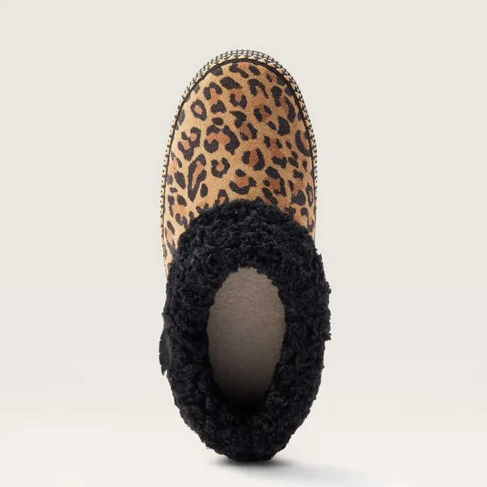 Melody Slipper Leopard Print Suede Women Ariat Slippers Melody Slipper Leopard Print Suede Women Ariat Slippers