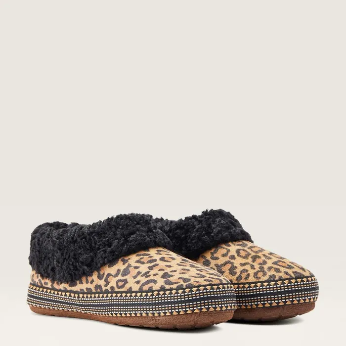 Melody Slipper Leopard Print Suede Women Ariat Slippers Melody Slipper Leopard Print Suede Women Ariat Slippers
