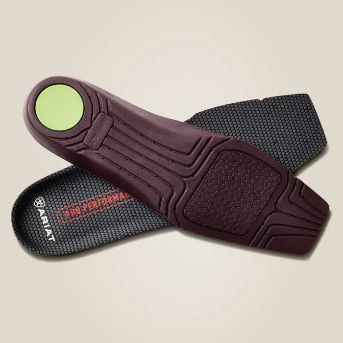 Men039s Pro Performance Wide Square Toe Insole Multi Men Ariat Insoles