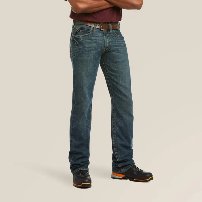 Men039s Slim Fit Work Pants 8211 Rebar Denim Ironside Men Ariat Denim