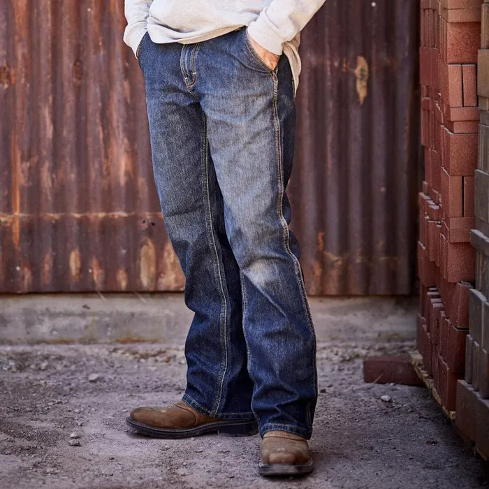 Men039s Slim Fit Work Pants 8211 Rebar Denim Ironside Men Ariat Denim Men039s Slim Fit Work Pants 8211 Rebar Denim Ironside Men Ariat Denim