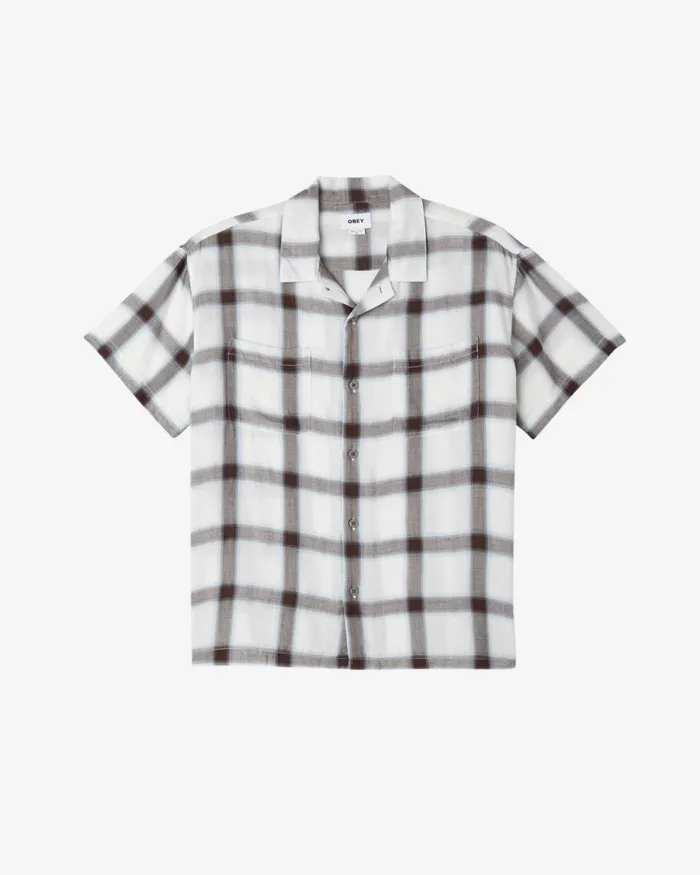 Men AMBIENT SHIRT Unbleached Multi OBEY Clothing TOPS