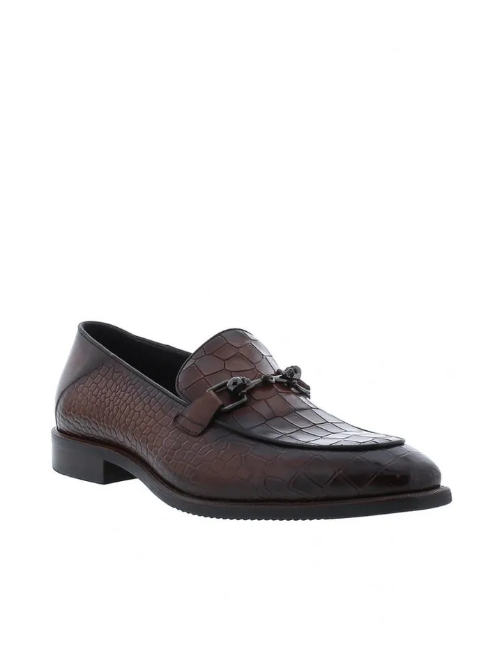 Men AMICO LOAFER Cognac Robert Graham Shoes