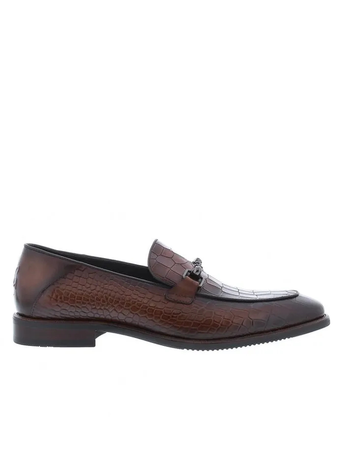 Men AMICO LOAFER Cognac Robert Graham Shoes