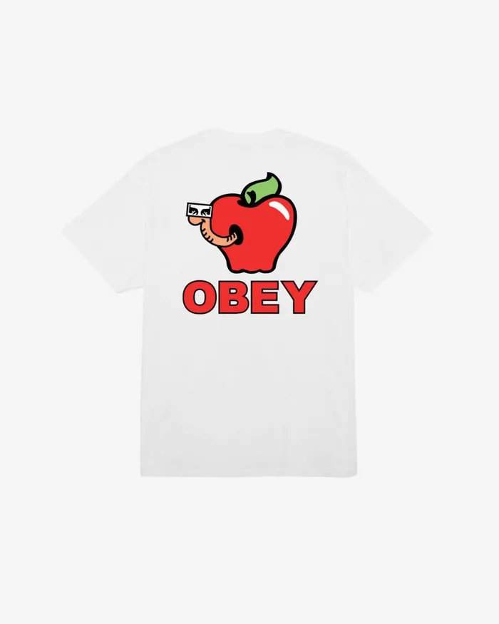 Men APPLE OF MY EYE CLASSIC TSHIRT Digital Violet OBEY Clothing TSHIRTS