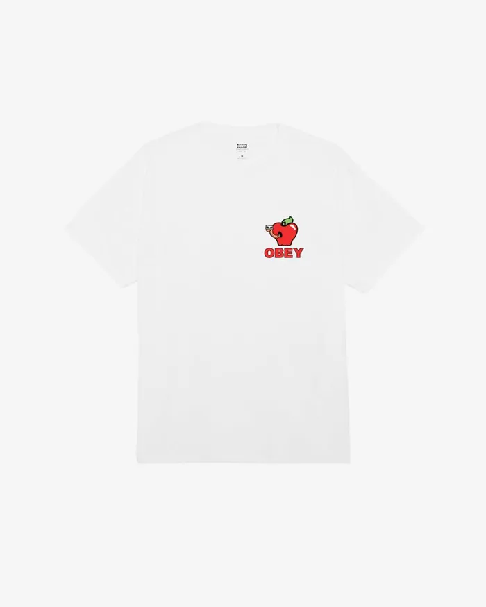 Men APPLE OF MY EYE CLASSIC TSHIRT Digital Violet OBEY Clothing TSHIRTS