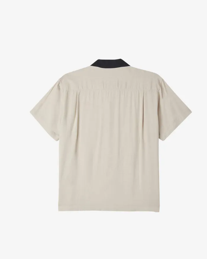 Men BADGER SHIRT Orchid Petal OBEY Clothing TOPS