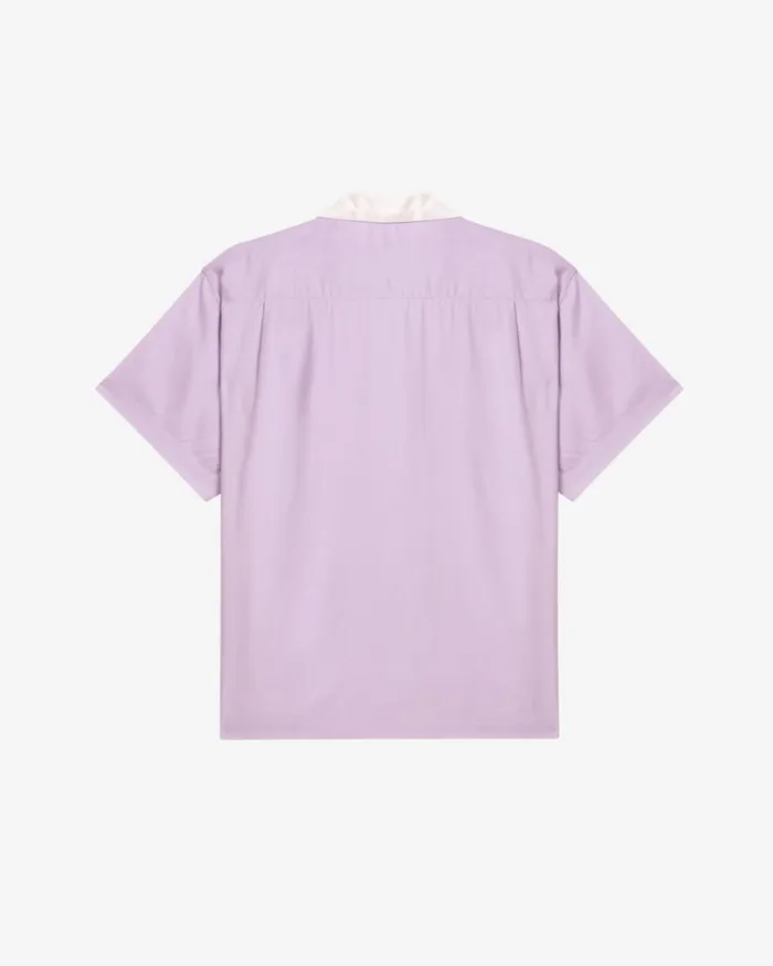 Men BADGER SHIRT Orchid Petal OBEY Clothing TOPS